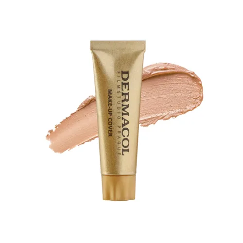 Miniatura 10 de Dermacol - Base de maquillaje líquida de cobertura total, base líquida mate con SPF 30, base resistente al agua para piel grasa, acné y bolsas 212