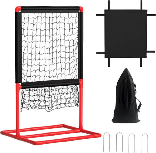 Miniatura 12 de Objetivo de zona de strike de béisbol para bolas de plástico Compatible con entrenamiento de lanzamiento de Wiffle Ball y Blitzball Fácil