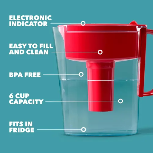 Miniatura 3 de Brita Metro - Jarra de agua con 1 filtro de larga duración