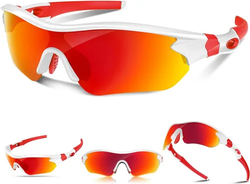 Miniatura 15 de Gafas de sol deportivas polarizadas para hombres y mujeres, jóvenes, béisbol, correr, pesca, tenis, golf, ciclismo, conducción, motor TAC UV400 TR90