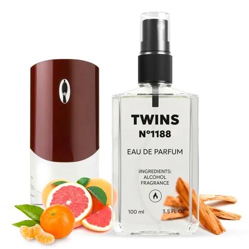Miniatura 158 de TWINS Impresión de Bouquet Floral Perfume para mujer Eau de Parfum No.1179 3.4 fl oz (100 ml)