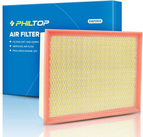 Miniatura 26 de PHILTOP Filtro de Aire del Motor, Reemplazo para CA10465, Equinox 2.4L 2010-2017, Equinox 3.0L 2010-2012, Equinox 3.6L 2013-2017, Terrain 2.4L