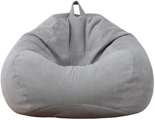 Miniatura 15 de Koolouispoper Funda para sofá grande y pequeña sin relleno, de tela de lino, puf, puff para sala de estar, dormitorio, tatami
