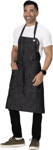 Miniatura 2 de Chef Works Delantal con pechera unisex Corvallis
