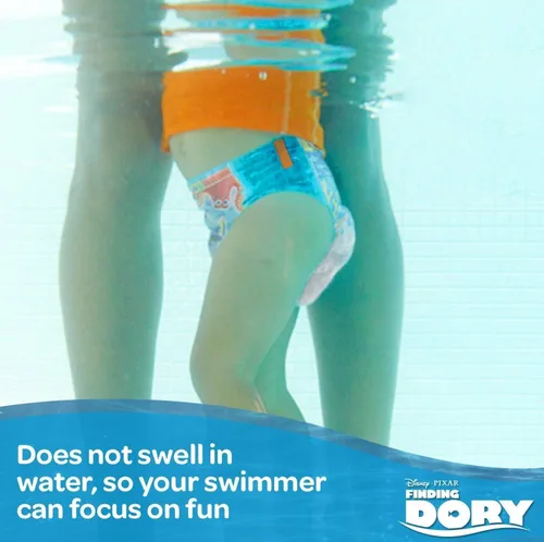 Miniatura 4 de Huggies Little Swimmers - Pantalones de natación desechables, S (15-34 libras), 12
