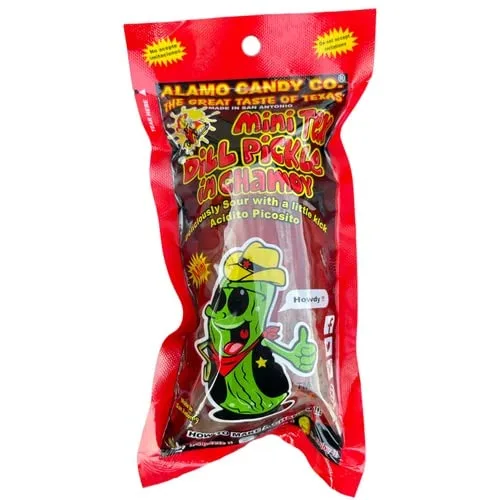 Mini chamoy pepinillo Alamo candy co