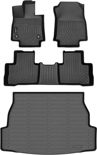 Miniatura 54 de Alfombrillas y revestimiento para maletero para Jeep Grand Cherokee L 2021-2025 (6 pasajeros, sin consola central) con respaldo, revestimientos