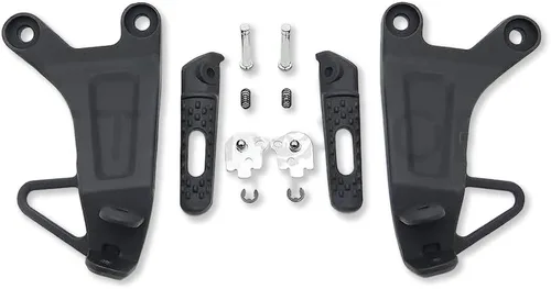 Miniatura 10 de MT390-007-POLISH Soporte de clavijas de pie delantero plateado compatible con CBR 600 RR 2003-2006