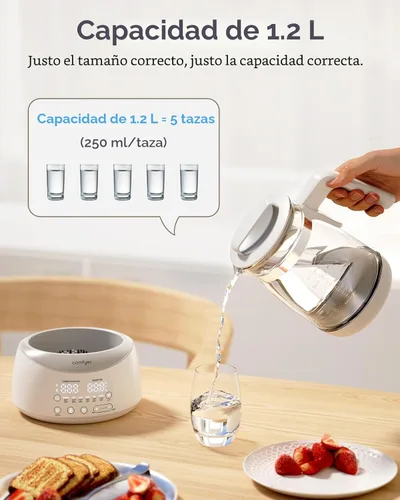 Miniatura 6 de Calentador de biberones Comfyer, calentador de biberones para bebé con luz nocturna y ventilador de enfriamiento más rápido, calentador de agua