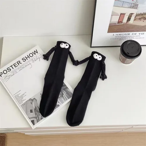 Miniatura 6 de Eszeifx Calcetines magnéticos de mano para adultos y niños, calcetines a juego para parejas, amigos, familia