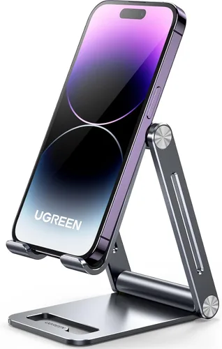 Miniatura 9 de UGREEN Soporte de Teléfono para Escritorio Porta Celular Ajustable Compatible con iPhone 17 Air/16/15/14/13 Pro Max/12 Mini/11/XS Max/XR/X/Nintendo