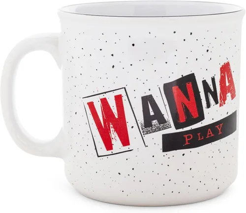 Miniatura 2 de Child's Play Taza de cerámica Chucky Camper Taza de café grande para té, expreso, cacao Capacidad para 20 onzas