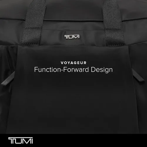 Miniatura 6 de TUMI - Voyageur Malta DuffelMochila - Bolsa de viaje premium, NegroPlomizo