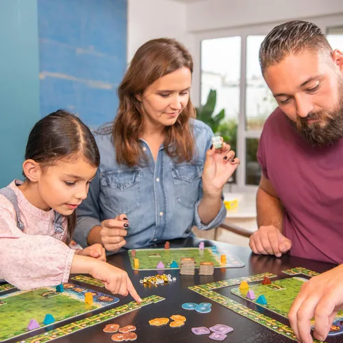 Miniatura 3 de HABA Karuba - Juego de rompecabezas familiar de colocación de fichas de aventura en la jungla - Emocionantes juegos familiares y juegos de mesa