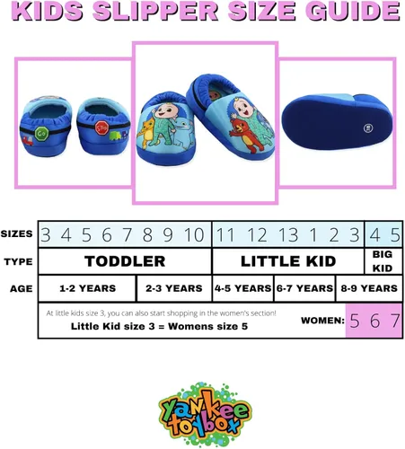 Miniatura 2 de Cocomelon Pantuflas Aline de felpa para niños pequeños y niños