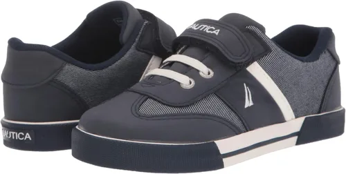 Miniatura 7 de Nautica Zapatos deportivos para niños, con correa ajustable, correas elásticas, zapatos casuales para niños y niñas (bebéniño pequeño)