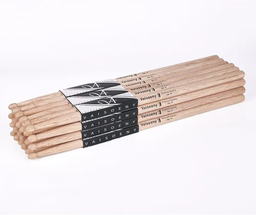 Miniatura 9 de Baquetas de tambor, baquetas 2B, baquetas clásicas de madera de roble para tambores, accesorios profesionales de percusión para instrumentos