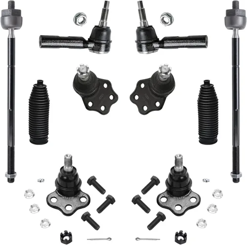 Miniatura 85 de Detroit Axle – Kit de suspensión delantera para Hyundai 2013-2018 Santa Fe 2 enlaces de barra de estabilizador 4 varillas de amarre interiores
