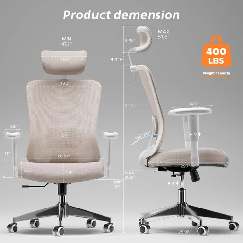 Miniatura 2 de Silla de oficina de malla