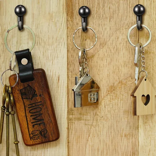 Miniatura 4 de Jetec - 30 piezas de ganchos de pin de presión metálicos, ganchos de pared con pin, ganchos para colgar cuadros, clavos para marcos, ganchos
