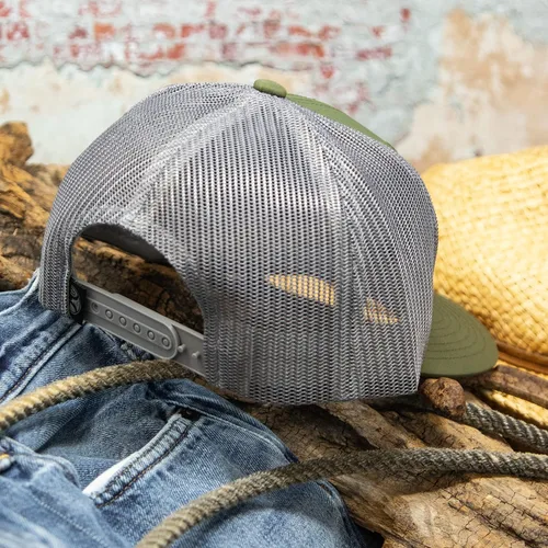 Miniatura 3 de HOOEY Cheyenne - Gorra de malla ajustable con cierre de cremallera