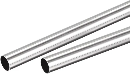 Miniatura 11 de uxcell Tubo redondo de acero inoxidable 304 0.079 in OD 0.012 in espesor de pared 11.811 in longitud 2 piezas