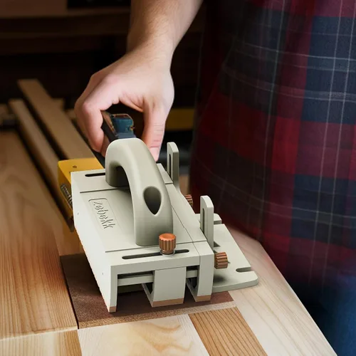 Miniatura 6 de Bloque de empuje para sierras de mesa, mesas de router, sierras de banda y ensambladoras - Cortes seguros - Fácil de ensamblar