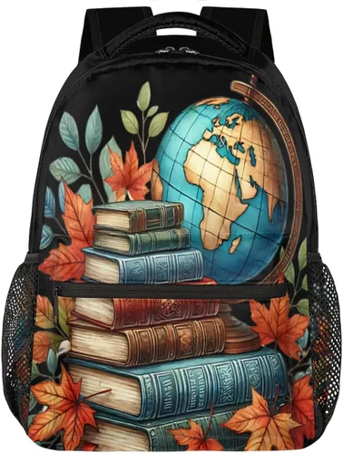 Miniatura 37 de Pardick Mochilas de calavera de Halloween para niños y niñas, divertidas y ligeras de 16 pulgadas, mochila escolar para laptop, mochila