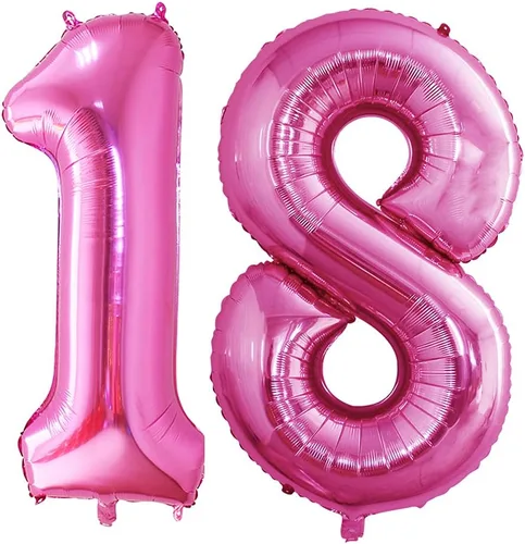 Miniatura 35 de Goer, conjunto de globos de papel aluminio para decoraciones de cumpleaños, globos de las letras de feliz cumpleaños y de números Oro