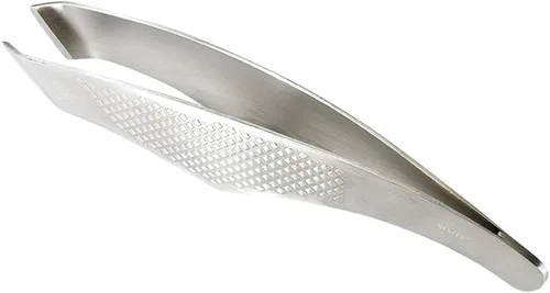 Miniatura 6 de Mercer Culinary Pinzas para pescado, 4 5/8" x 1/2", negro