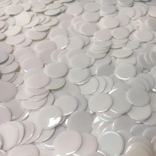 Miniatura 16 de MR CHIPS Chips de bingo de plástico para juegos 1000 unidades - Mezcla transparente de 7 colores que cuenta 3/4 pulgadas