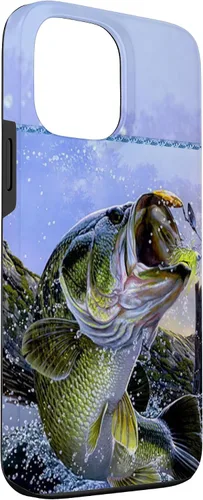 Miniatura 3 de Largemouth Bass Fishing for Men Cool Fish Hunting Gift Case for iPhone 17