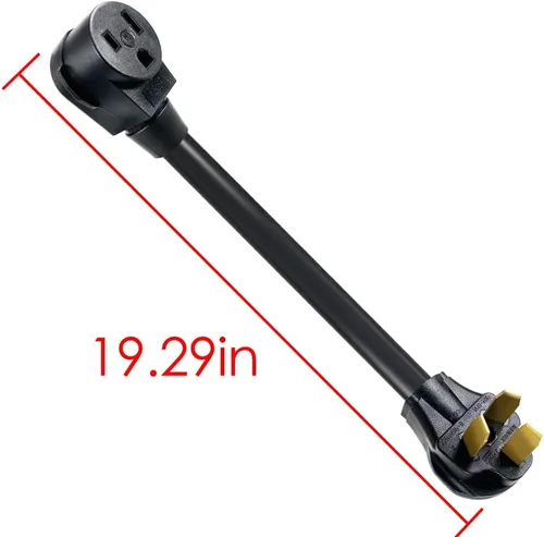 Miniatura 2 de NEMA 10-50P al soldador 6-50R Cable adaptador de soldadura 50A 250V, 6 AWG* 3C