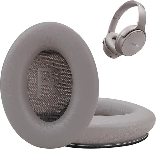 Miniatura 45 de Almohadillas para los oídos para Bose QuietComfort 45 QC45 QC35 ii QC35, cojines de cuero de piel de cordero para auriculares profesionales, QC45