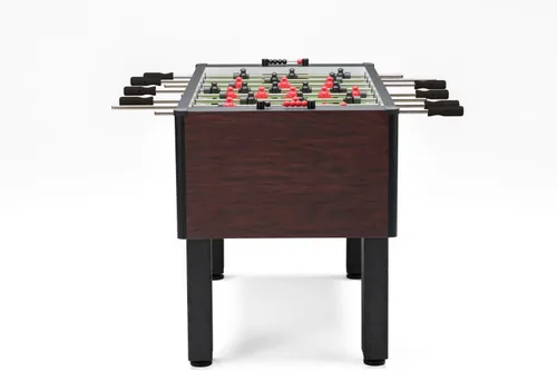 Miniatura 3 de Pro Foos II: Mesa de futbolín de grado comercial y tamaño reglamentario para adultos, juego de fútbol de mesa de calidad de competencia