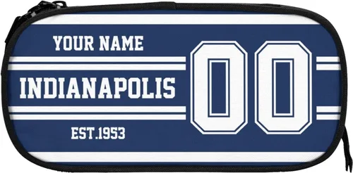 Miniatura 38 de Estuche de lápices personalizado Arizona con número de nombre, caja de lápices personalizada estilo fútbol, estuche de bolígrafo personalizado