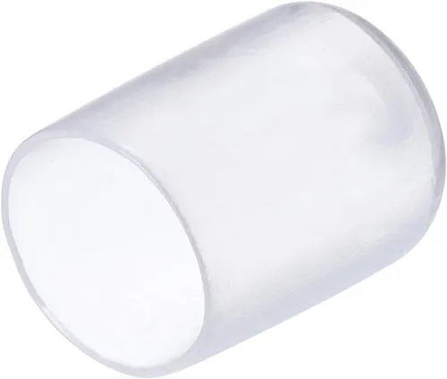 Miniatura 136 de uxcell 25 tapas de goma de 0.787 in de vinilo de identificación redonda tapa tapa de rosca de tornillo protectores negro