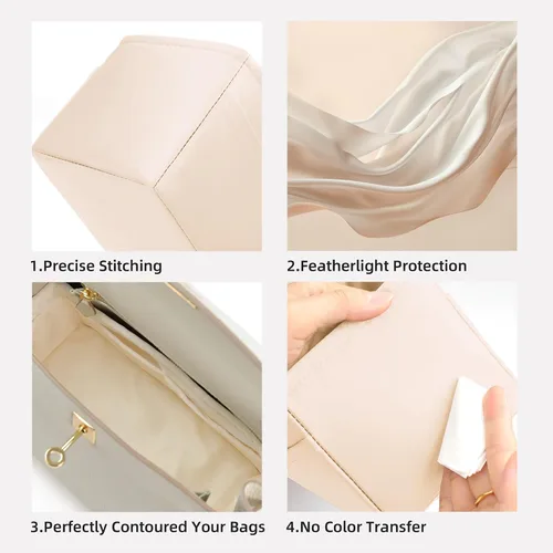Miniatura 3 de DGAZ Organizador de bolso sedoso, organizador de bolsos de lujo y bolso de mano, organizador de bolsas Simplicity para fiestas de jardín 3036 bolsas