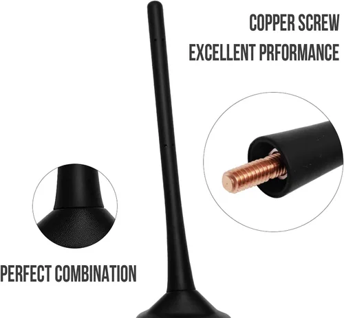 Miniatura 4 de Antena corta para Ford Bronco 2021-2025 Ford Bronco Accesorios Reemplazo Antena de 7 pulgadas para Bronco 2021 2022 2023 2024 2025