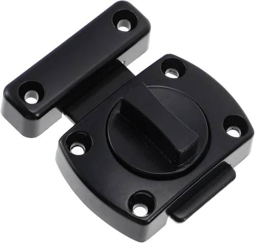 BESTonZON Cerradura de cerrojo de metal para valla de metal Cerradura de cadena de puerta Muebles para el hogar Muebles deslizantes Cerradura de