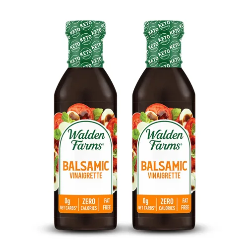 Miniatura 41 de Walden Farms Vinagreta de Tomate Seco al Sol – Aderezo sin calorías, bajo en carbohidratos, apto para dieta keto, vegano, sin azúcar con rico sabor