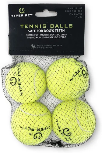 Miniatura 11 de Hyper Pet Mini pelotas de tenis para perros, paquete de 12 (juguetes de pelota para perros para ejercicio, Fetch K9 Mini Kannon K2), juguetes Verde