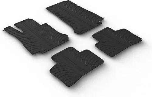 Miniatura 10 de Gledring USA - Tapetes de carga de goma personalizados para todo tipo de clima, diseñados para Mercedes Benz GLC X253 2016-2022, no se requiere