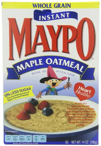 Miniatura 4 de Maypo Avena Inst Maple, 14 oz (paquete de 6)