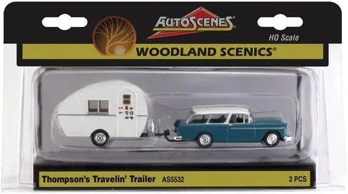 Miniatura 2 de Thompsons Travelin Trailer Escala HO Woodland Scenics