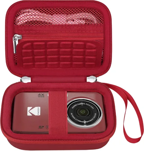 Miniatura 8 de Elonbo Funda de transporte para cámara KODAK PIXPRO FZ55 / FZ53 / FZ45 / FZ43 16MP cámara digital, soporte de almacenamiento para cámara