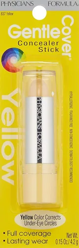 Miniatura 3 de Physicians Formula Lápiz corrector de cubierta suave, amarillo para imperfecciones, círculos debajo de los ojos e imperfecciones de la piel