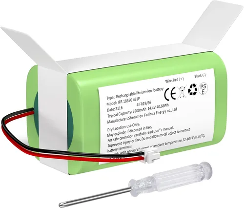 RVBAT850 - Batería de repuesto para Shark lON/IQ/AI Robot RV1001AE RV1001 RV1000 RV1101ARUS RV2001WRUS RV871R RV851WV RV85OBRN RV761 RV750 N AV753