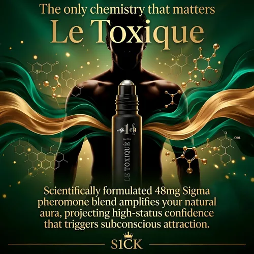 Miniatura 5 de S1CK Le Toxique Pheromone Pure Perfume EXTRAIT - Aceite de colonia en rollo para hombres, feromonas infundidas crudas, atracción de colonia, larga
