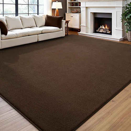 Miniatura 14 de Vasofe Alfombra de pasillo negra de 2 x 4 pulgadas, alfombra antideslizante de espuma viscoelástica gruesa para interiores, para guardería